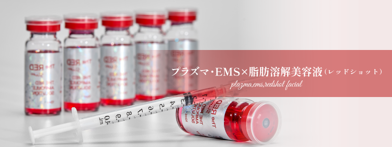 プラズマEMS×脂肪溶解【レッドショット】／料金｜熊本、阿蘇、大津町エステ「PRIMA」プリマ